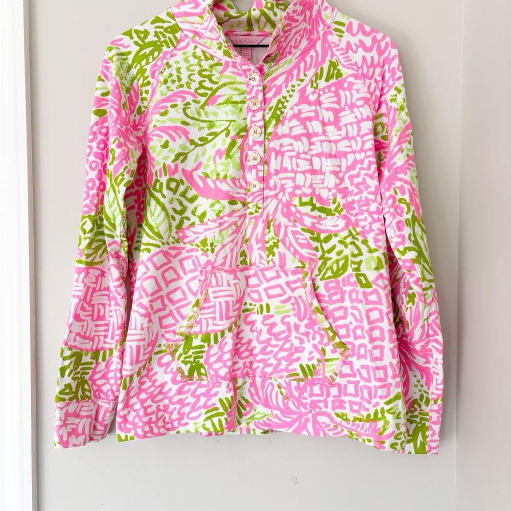Lilly Pulitzer Captain Pink popover sz. M